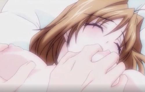 [エロアニ]《淫乱》デカぱい色白美女を押し倒して濃厚ナカダシセックスで子宮奥まで精子種付けしちゃう変態男！